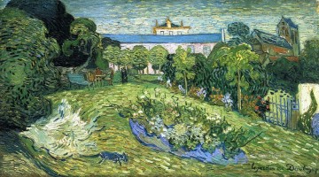 Vincent Van Gogh Painting - El jardín de Daubigny Vincent van Gogh